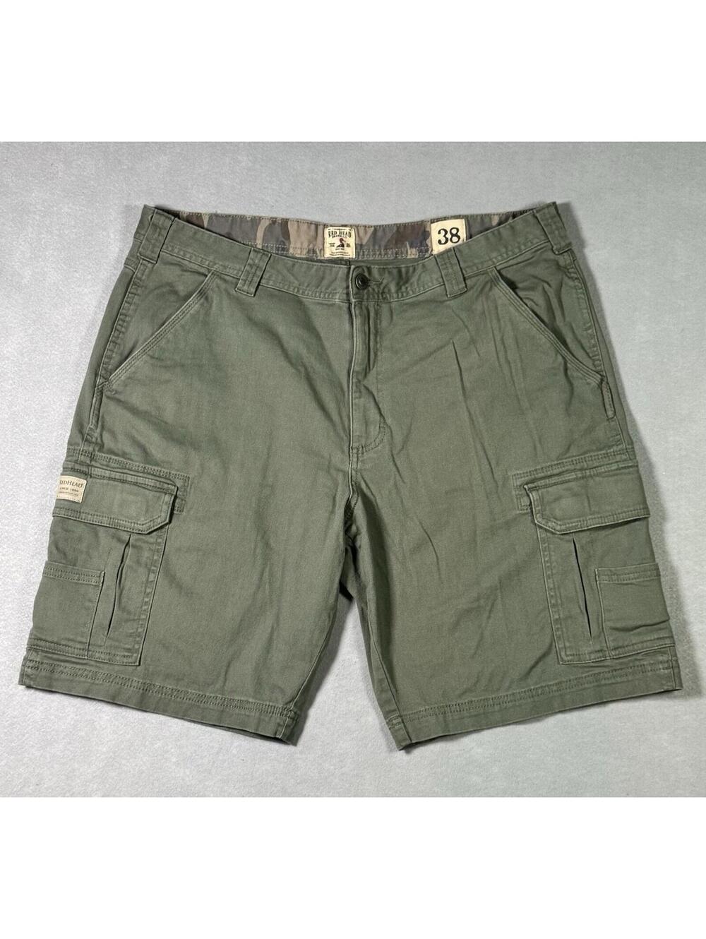 Red Head Brand Co Cargo Shorts Khaki Green Size 38